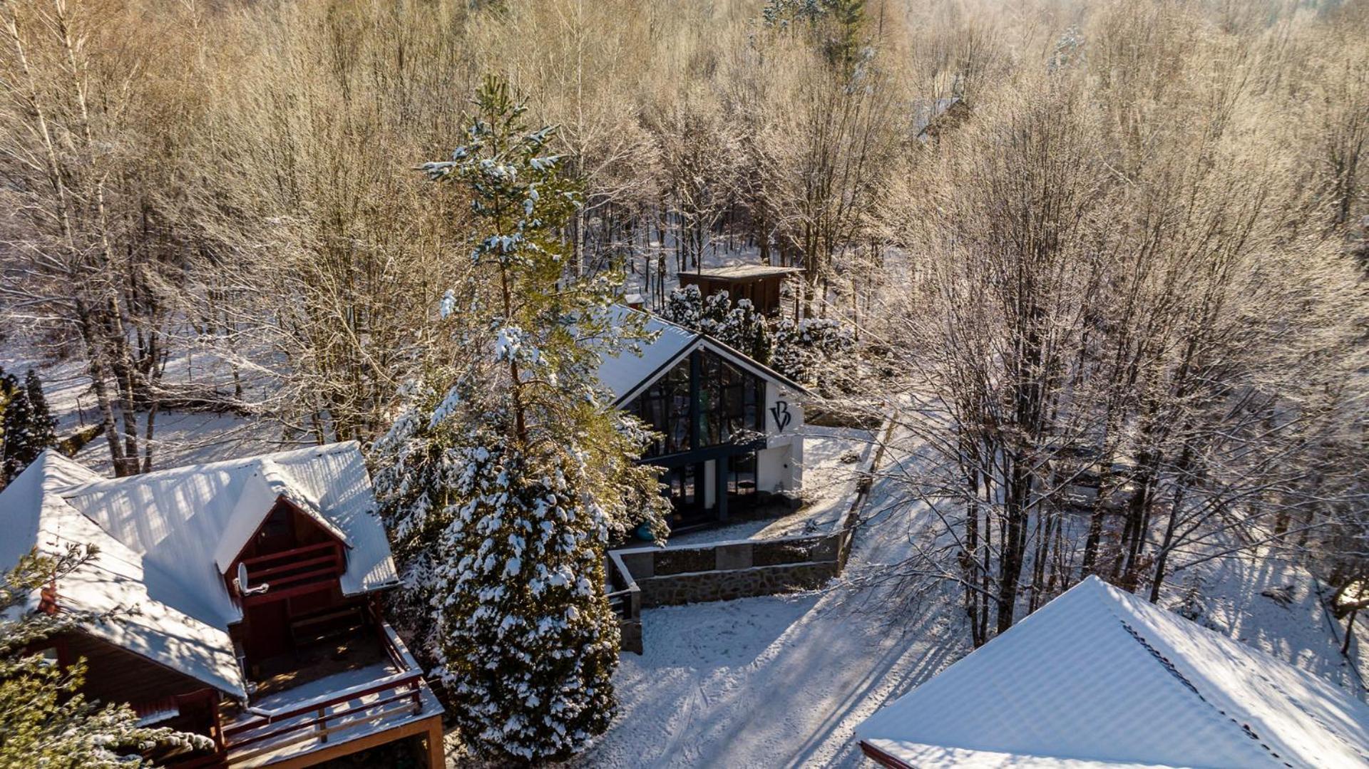 Vila Blanc Valiug Crivaia Exteriér fotografie