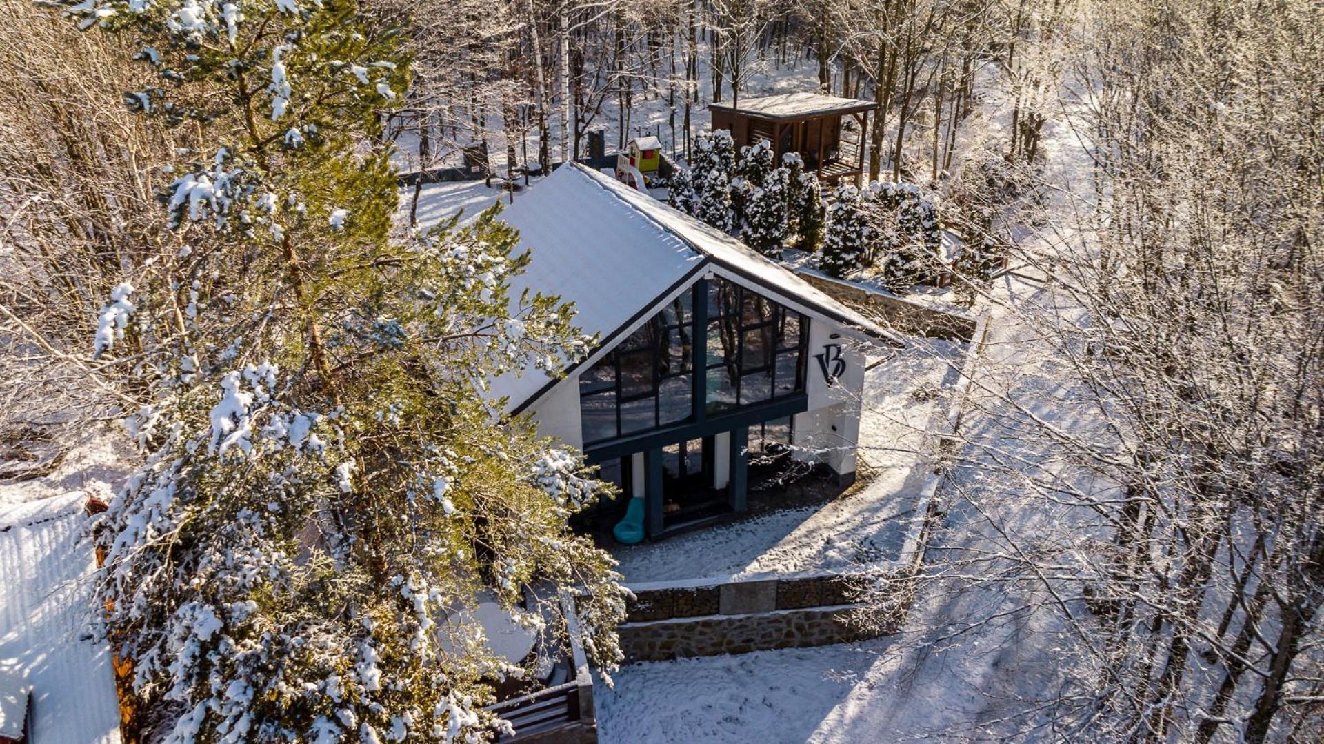 Vila Blanc Valiug Crivaia Exteriér fotografie